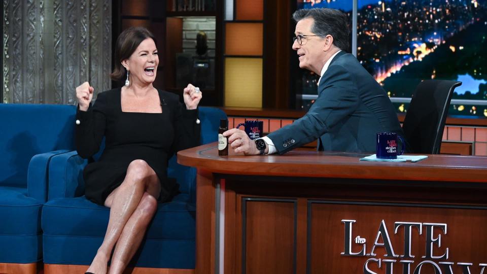 George Stephanopoulos, Marcia Gay Harden